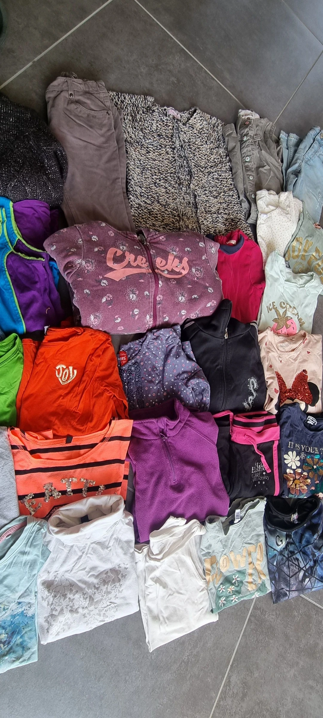 Lot vêtements fille  – photo 3